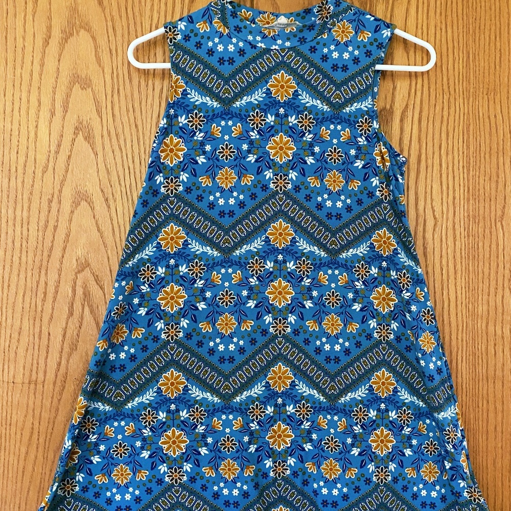 70's Flowery Tunic